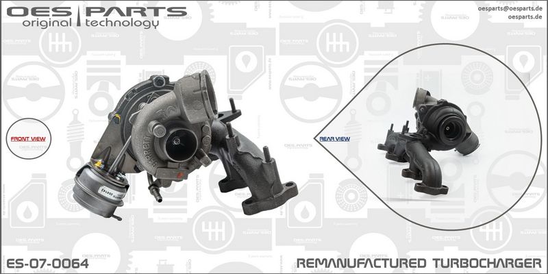 OES PARTS Компрессор, наддув ES-07-0064